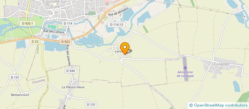 localisation de l'entreprise AQUAVERT à FONTAINE-LA-GUYON