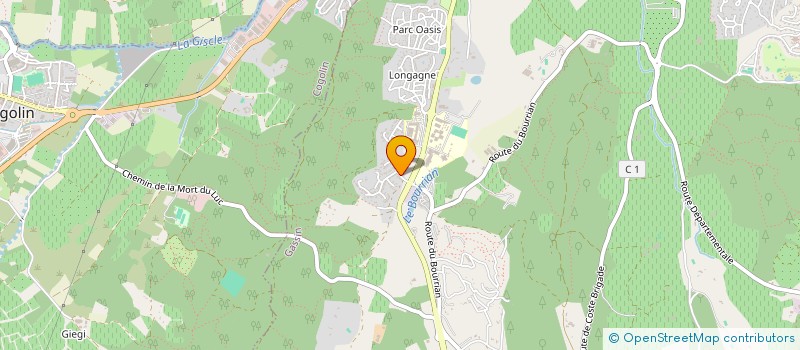 localisation de l'entreprise AQUAVIVA  GASSIN