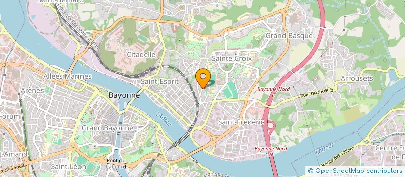 localisation de l'entreprise AQUAZEN à BAYONNE