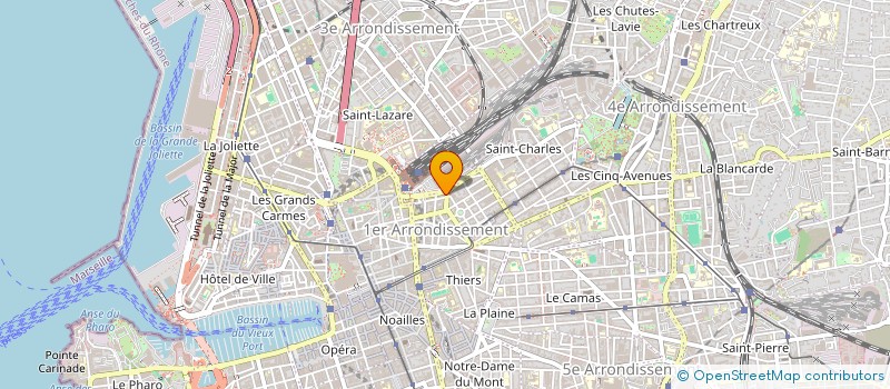localisation de l'entreprise AQUAZUR à MARSEILLE