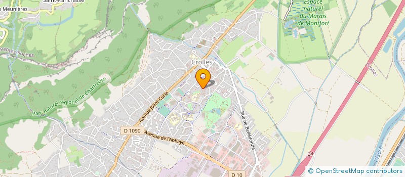 localisation de l'entreprise AQUAZUR P & P  CROLLES