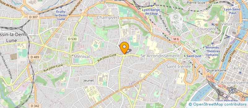 localisation de l'entreprise AQUEDUC RESTO à LYON