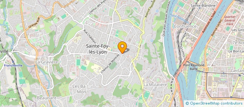 localisation de l'entreprise AQUEDUCS ET CIE  SAINTE-FOY-LES-LYON