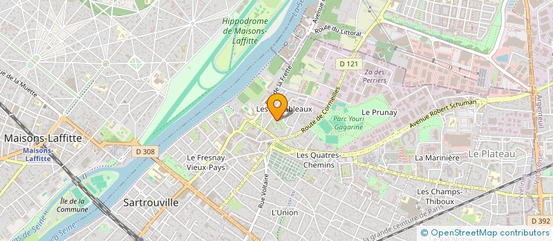 localisation de l'entreprise AQUEREBURU CONSULTING  SARTROUVILLE