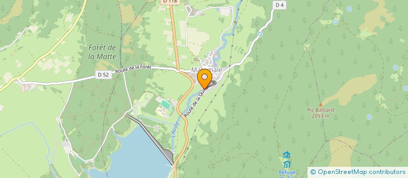 localisation de l'entreprise AQUI CERDAGNE CAPCIR CONFLENT PYRENEES CATALANES (AQUI)  LA LLAGONNE