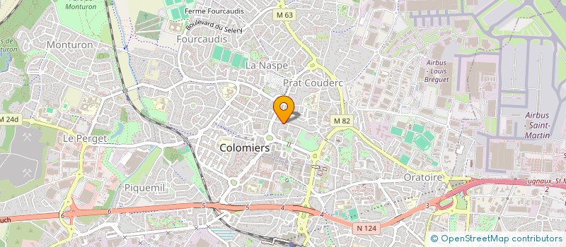 localisation de l'entreprise AQUI HAY SALSA à COLOMIERS