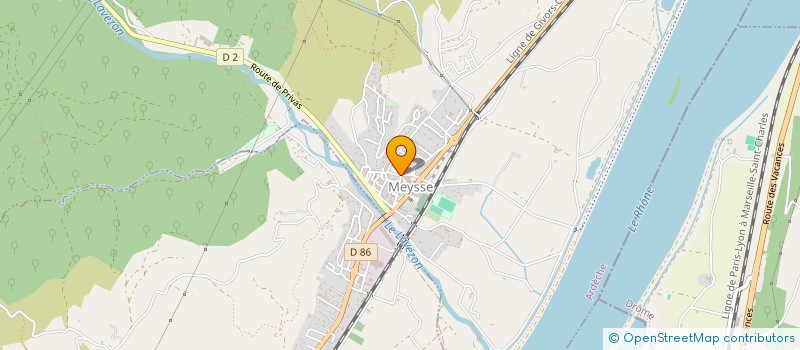 localisation de l'entreprise AQUI IMMO  MEYSSE