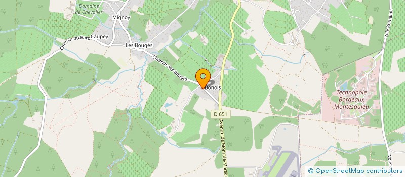 localisation de l'entreprise AQUI JUMP CLUB  LEOGNAN