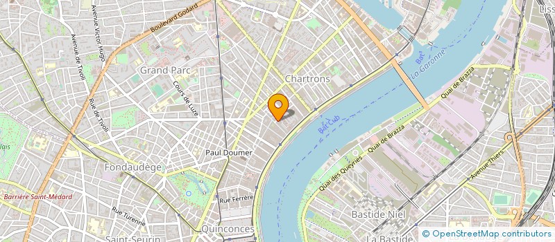 localisation de l'entreprise AQUI ! PRESSE à BORDEAUX