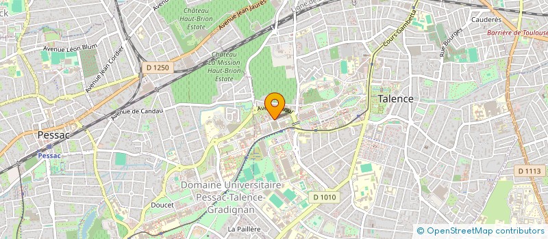 localisation de l'entreprise AQUICEDRE  TALENCE