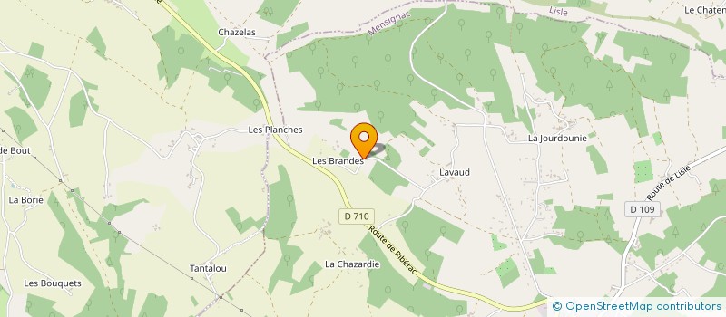 localisation de l'entreprise AQUICOVAI CONSEIL  MENSIGNAC