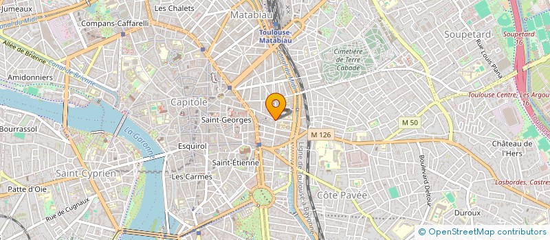 localisation de l'entreprise AQUIDATA à TOULOUSE
