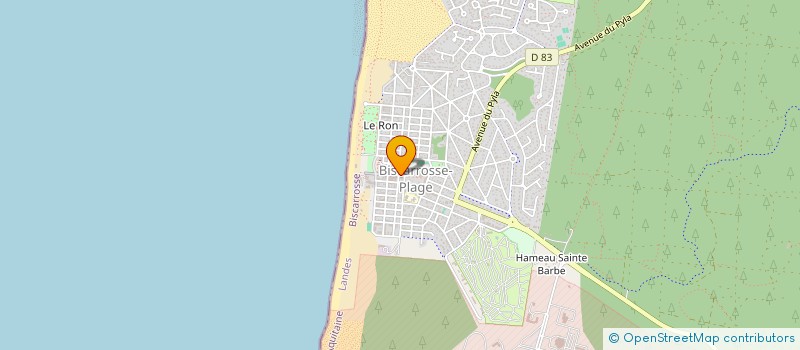 localisation de l'entreprise AQUIDELICES à BISCARROSSE