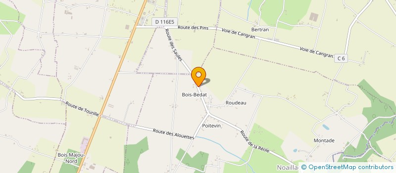 localisation de l'entreprise AQUIDOM  NOAILLAC