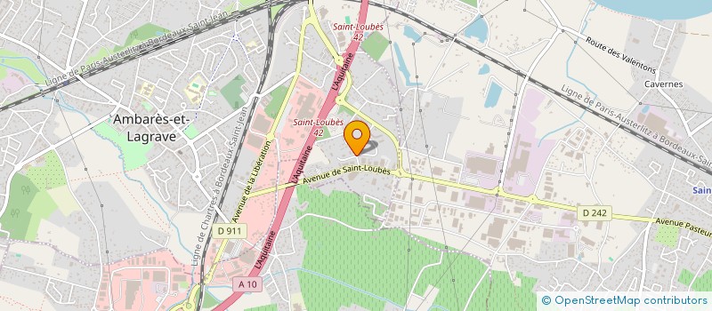 localisation de l'entreprise AQUIEVE à AMBARES-ET-LAGRAVE