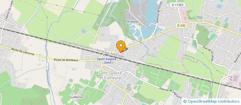 localisation de l'entreprise AQUIFAST  SAINT-SULPICE-ET-CAMEYRAC