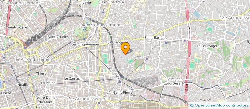 localisation de l'entreprise AQUILA à MARSEILLE