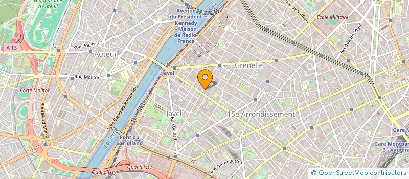 localisation de l'entreprise AQUILA  PARIS