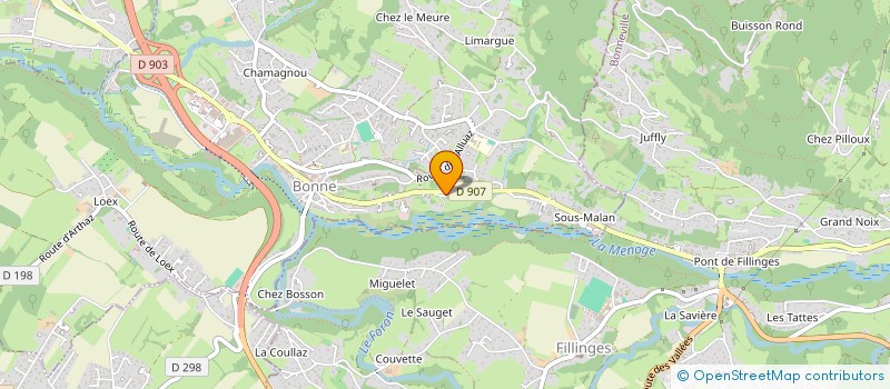 localisation de l'entreprise AQUILA  BONNE