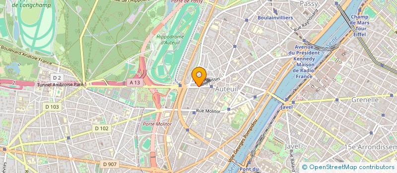 localisation de l'entreprise AQUILA  PARIS