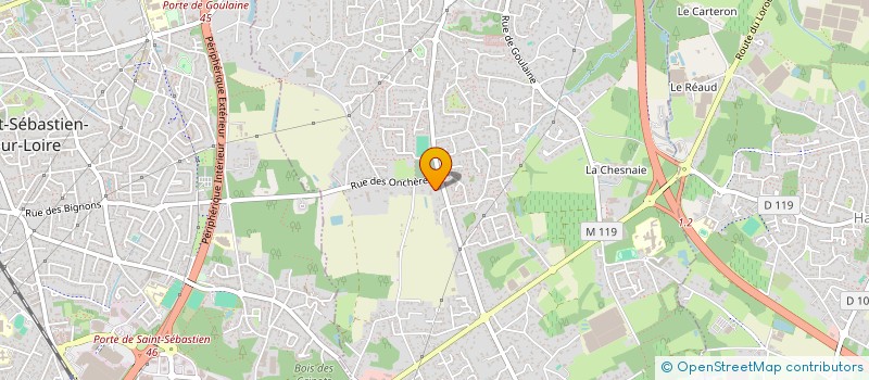 localisation de l'entreprise AQUILA  BASSE-GOULAINE