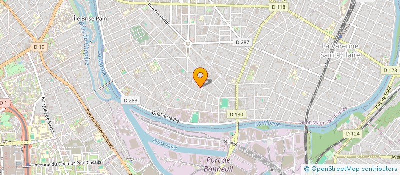 localisation de l'entreprise AQUILA à SAINT-MAUR-DES-FOSSES