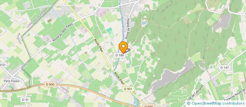 localisation de l'entreprise AQUILA BUSINESS  LAGNES