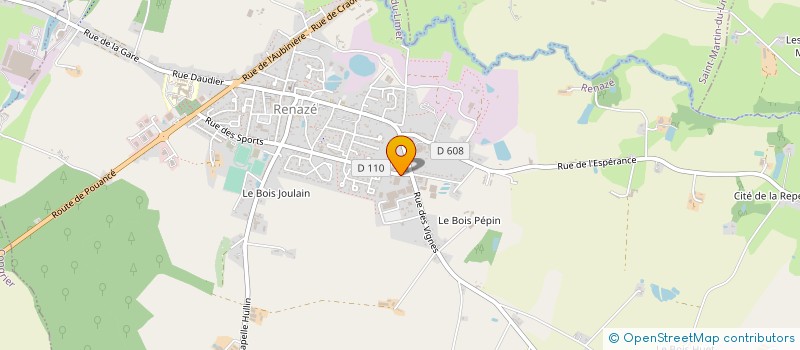 localisation de l'entreprise AQUILA INOX  RENAZE