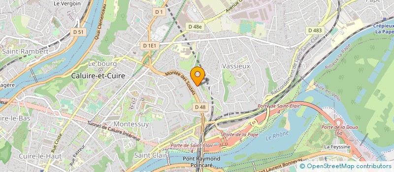 localisation de l'entreprise AQUILA PATRIMOINE  CALUIRE-ET-CUIRE