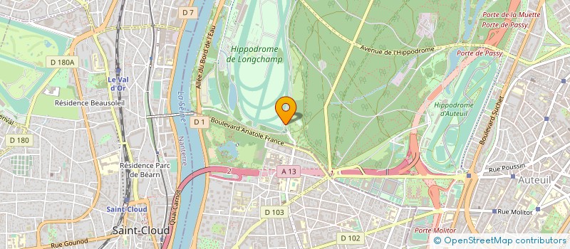 localisation de l'entreprise AQUILA VENTURE  PARIS