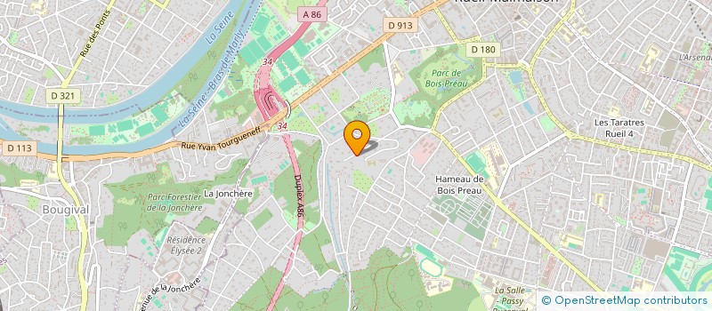localisation de l'entreprise AQUILAE à RUEIL-MALMAISON