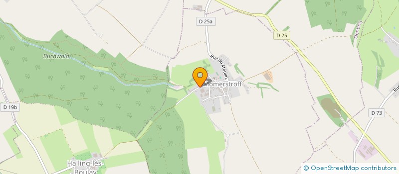 localisation de l'entreprise AQUILAE  MOMERSTROFF