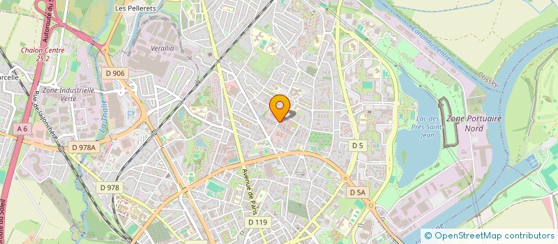 localisation de l'entreprise AQUILAE CHALON  CHALON-SUR-SAONE