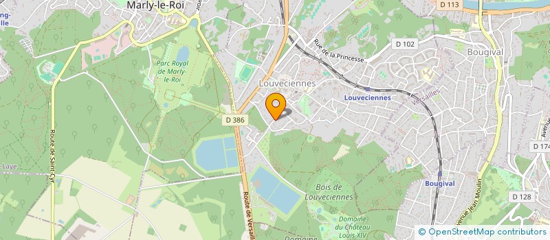 localisation de l'entreprise AQUILAE INVEST  LOUVECIENNES