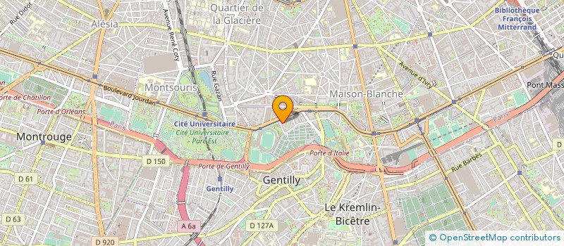 localisation de l'entreprise AQUILAS à PARIS