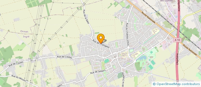localisation de l'entreprise AQUILES AGENCEMENT & MENUISERIE à INGRE