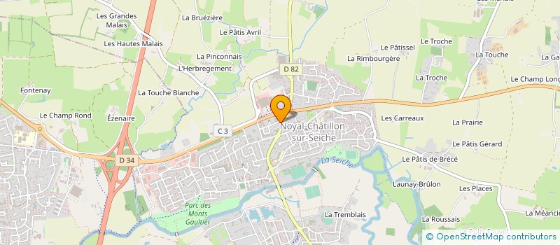 localisation de l'entreprise AQUILINA BASSES  SAINT-ARMEL