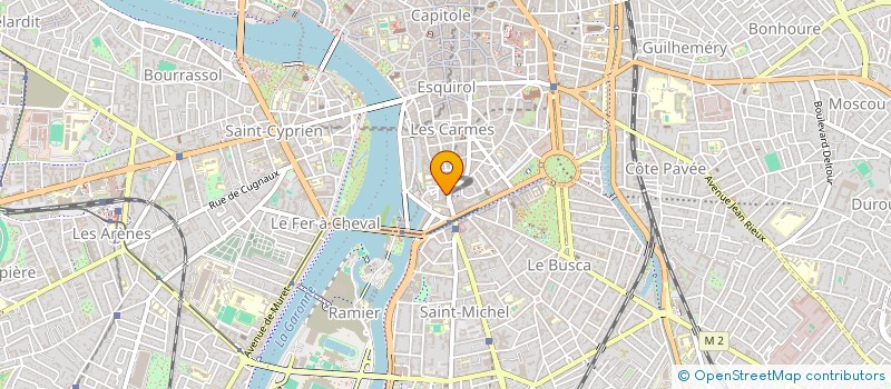 localisation de l'entreprise AQUILON à TOULOUSE
