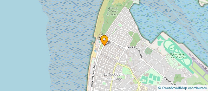 localisation de l'entreprise AQUILON  LE TOUQUET-PARIS-PLAGE