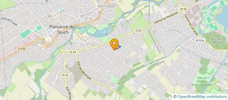 localisation de l'entreprise AQUILON AVIATION SERVICES  PLAISANCE-DU-TOUCH