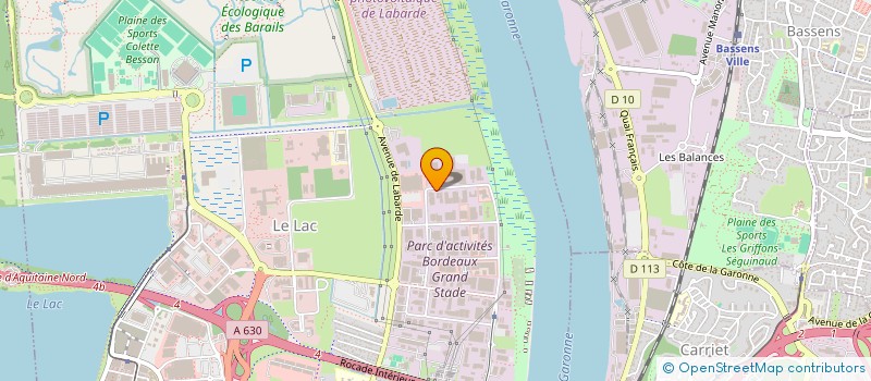 localisation de l'entreprise AQUIPAS BORDEAUX  BORDEAUX