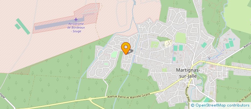 localisation de l'entreprise AQUIPLAQUES  MARTIGNAS-SUR-JALLE