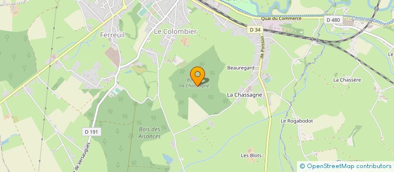 localisation de l'entreprise AQUIPOSE à PARAY LE MONIAL