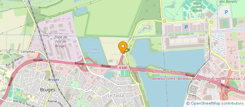 localisation de l'entreprise AQUIPRINT-REPRO  BRUGES