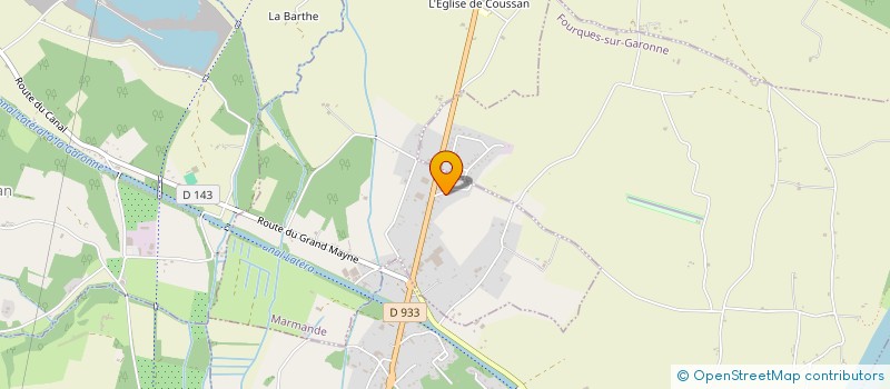 localisation de l'entreprise AQUIPROTEC  MARMANDE