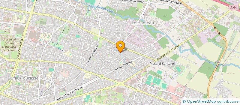 localisation de l'entreprise AQUIRUN MAINTENANCE INDUSTRIELLE à PAU
