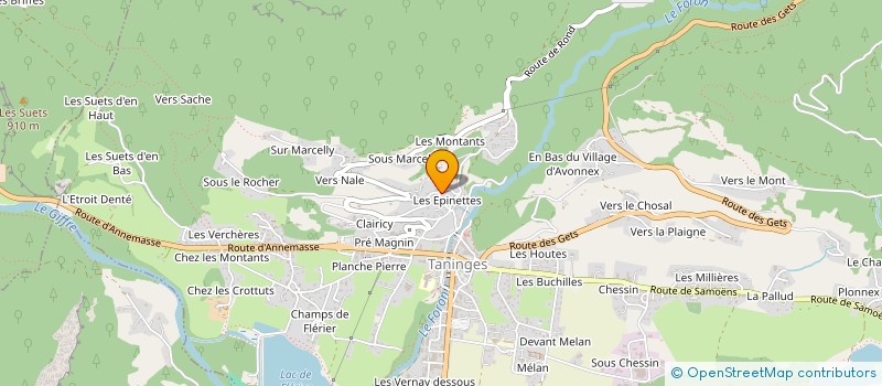 localisation de l'entreprise AQUISIT  SCIONZIER