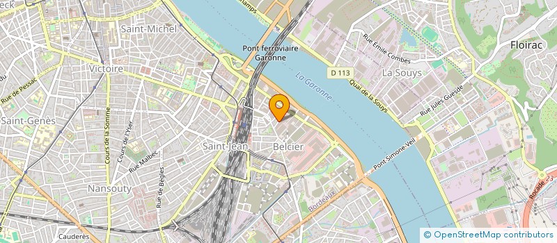 localisation de l'entreprise AQUIT MAINTENANCE INTERNATIONAL  BORDEAUX