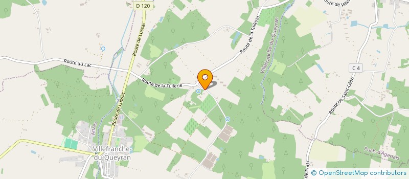 localisation de l'entreprise AQUIT'N NETTOYAGE KEVIN SERAFIN  VILLEFRANCHE-DU-QUEYRAN