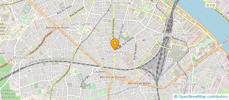 localisation de l'entreprise AQUITAIN FINANCES à BORDEAUX